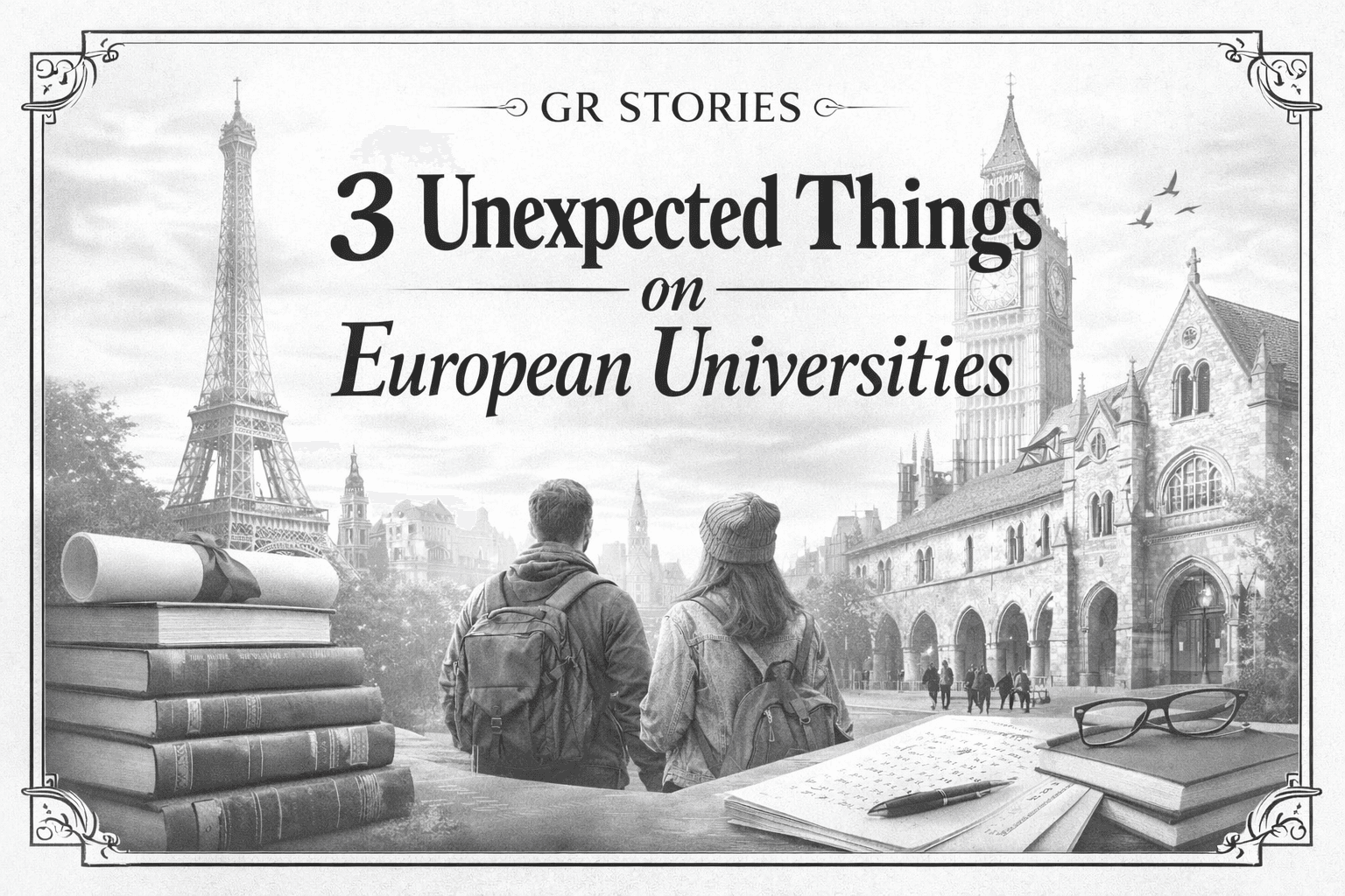GR Stories | 3 Unexpected Things About European Universities