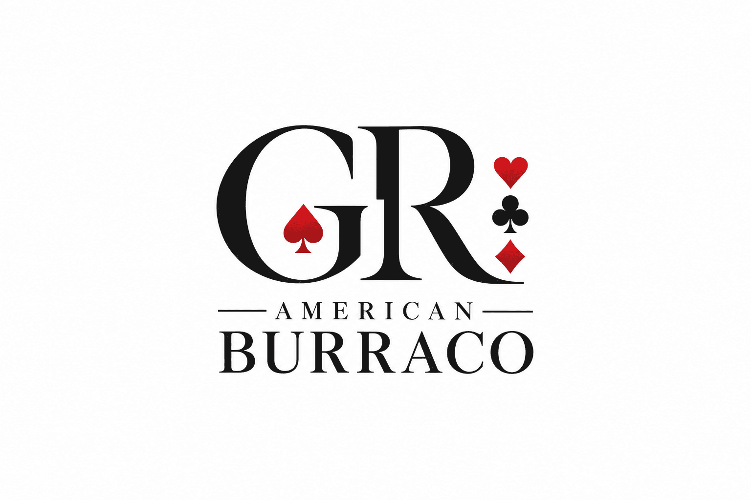The American Burraco card table on iPad, with clean, dirty and semi-clean Burracos