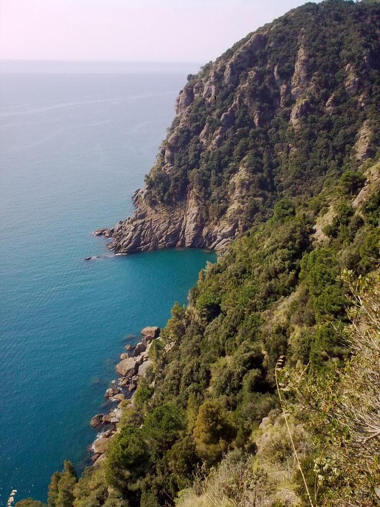cala degli inglesi da nozarego