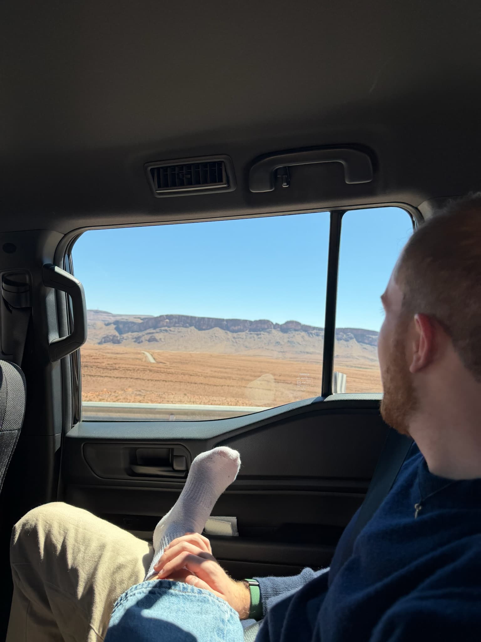 Driving to Merzouga