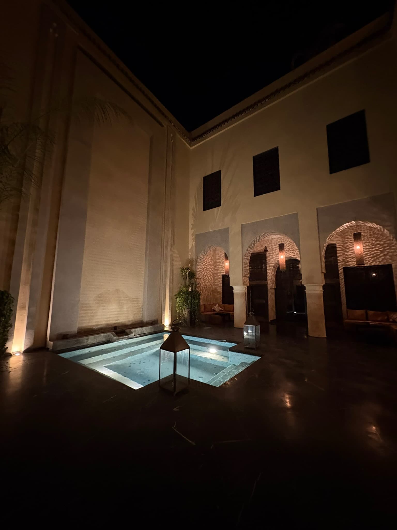 Riad K Courtyard and Pool