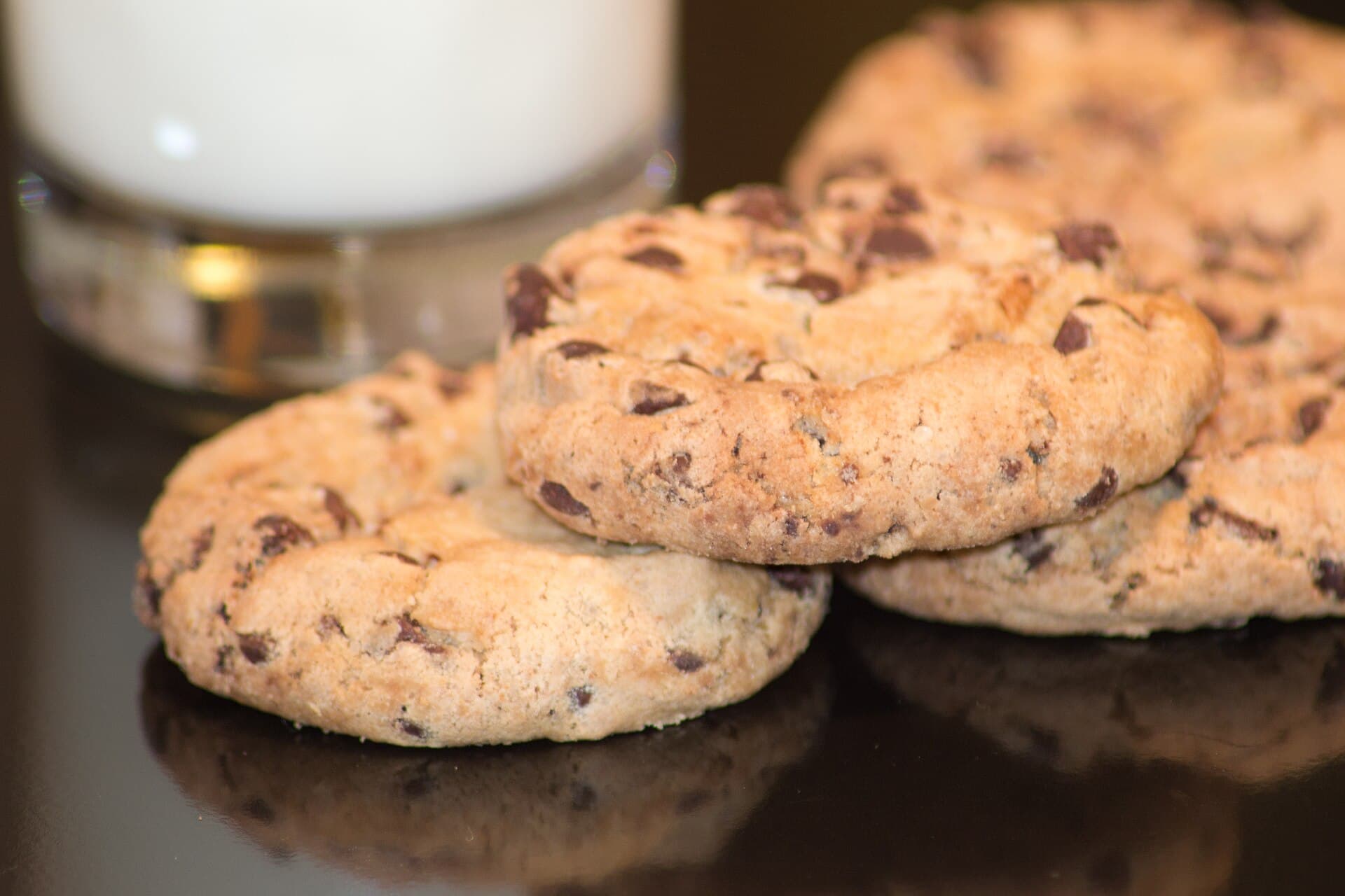 GR Stories | Chocolate chip cookies and a glass of milk
