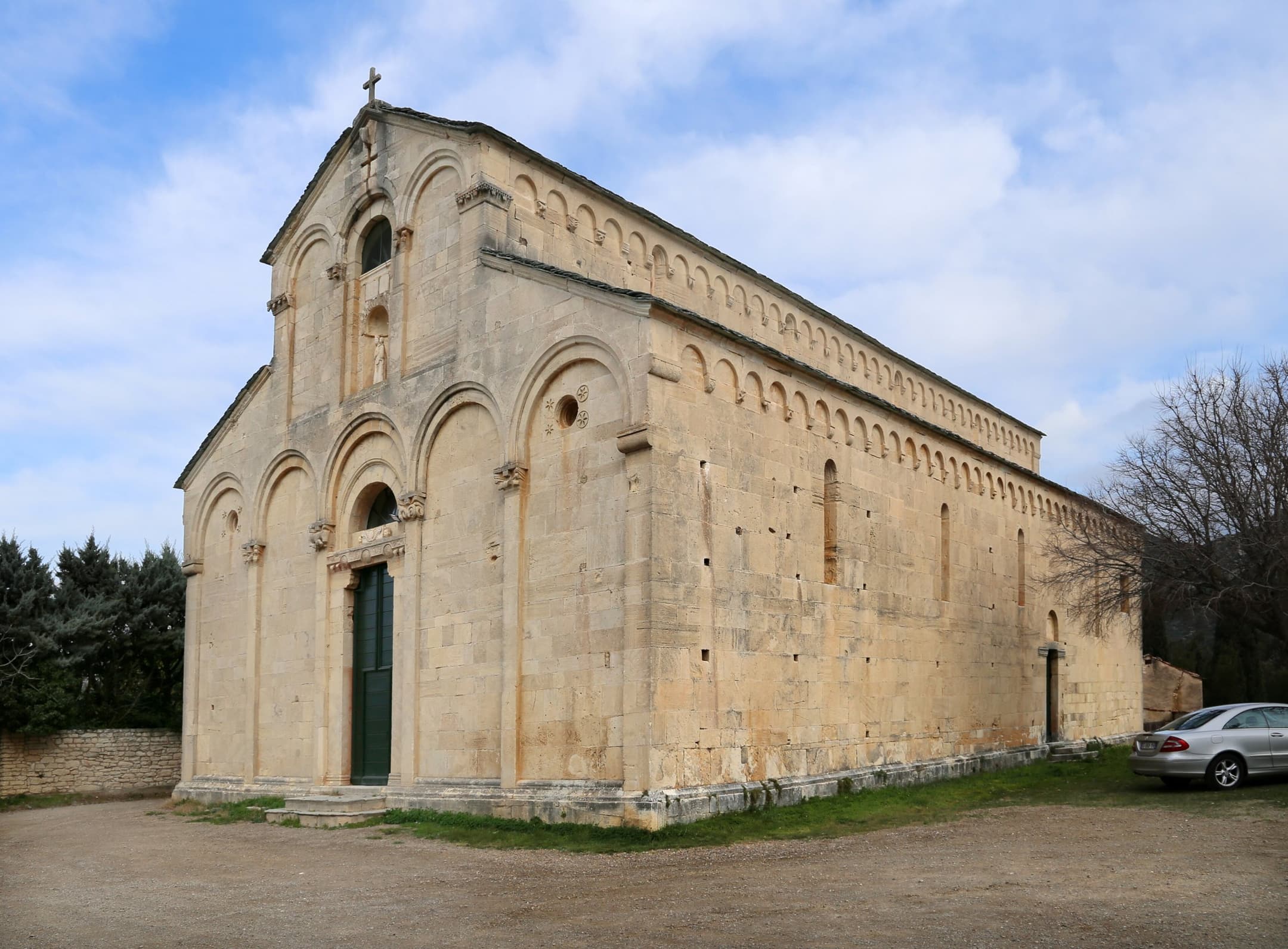 The Romanesque Cathedral of the Nebbio near Saint-Florent