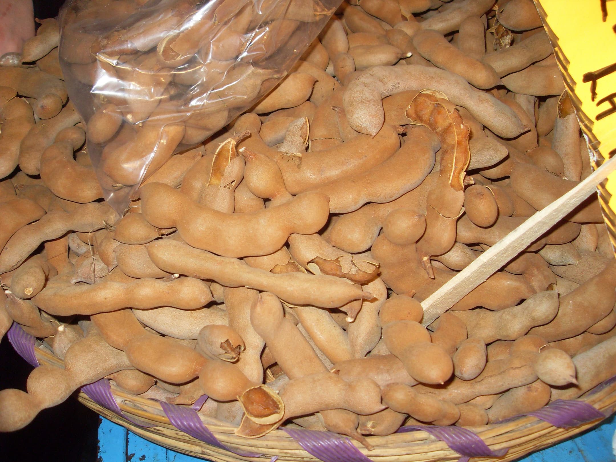 GR Stories | A pile of tamarind pods at a market